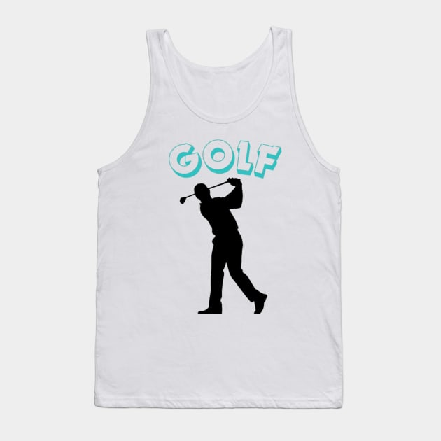 golf player Tank Top by Nahlaborne